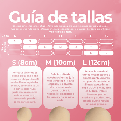 Pack de Pezoneras con Adhesivo