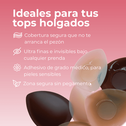 Pack de Pezoneras con Adhesivo